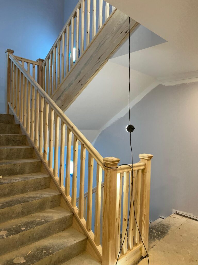 Loft Soft Wood Staircase