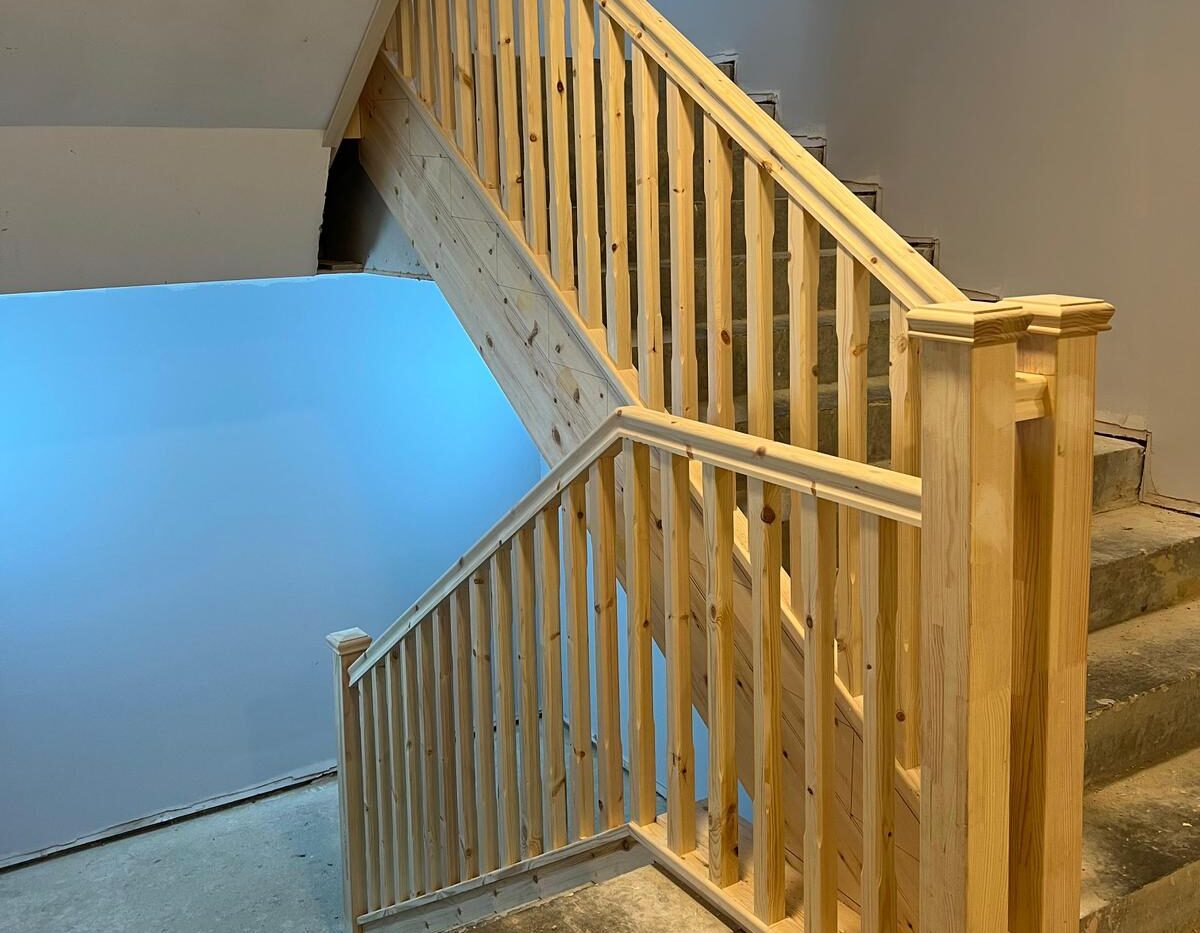 Loft Soft Wood Staircase