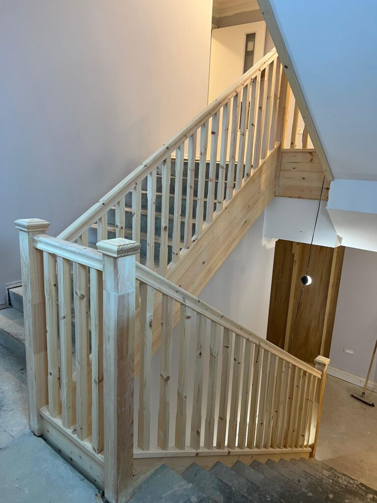 Loft Soft Wood Staircase
