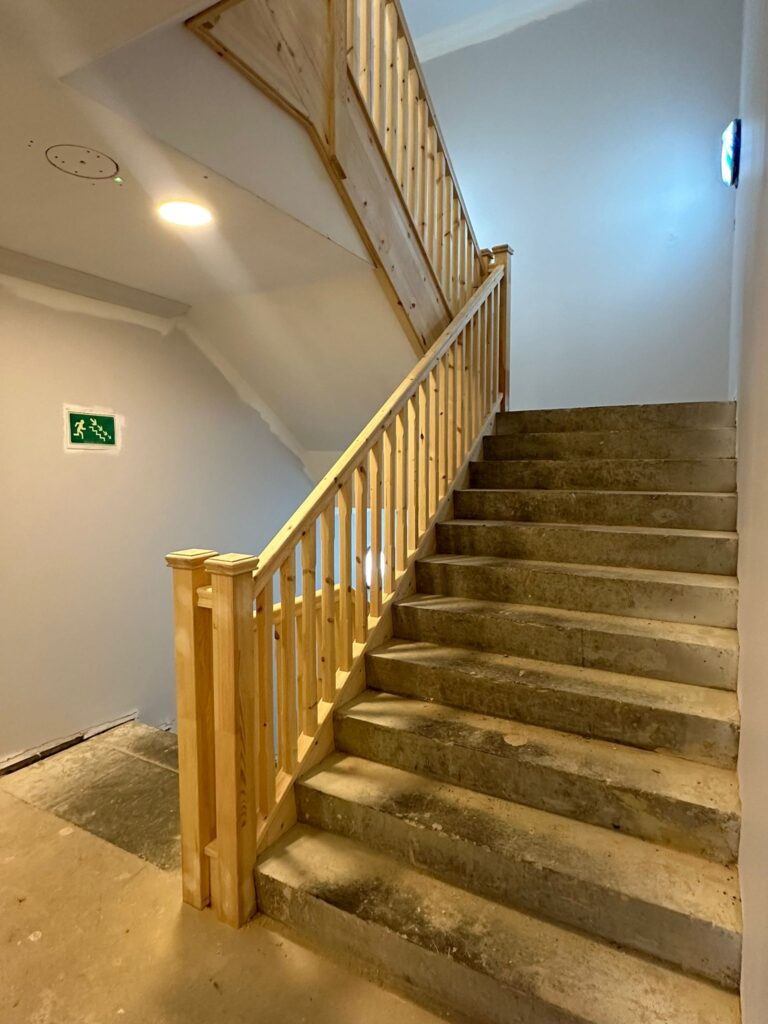 Loft Soft Wood Staircase